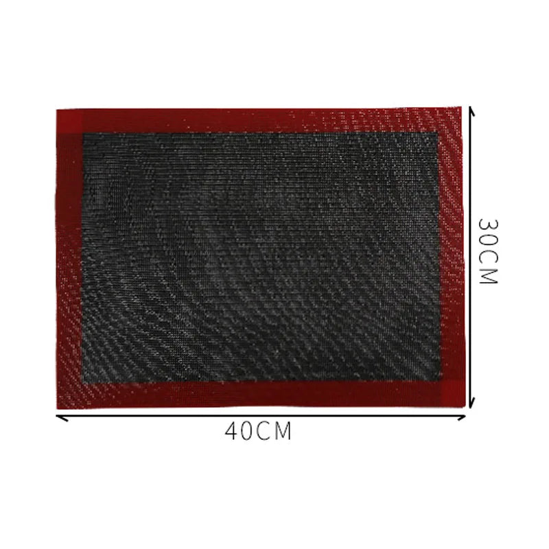 Silicone Baking Mat Sheet 30x40cm Reusable Baking Cookie Sheet Non-Stick Heat Resistant Baking Mat for Oven Grill Microwave